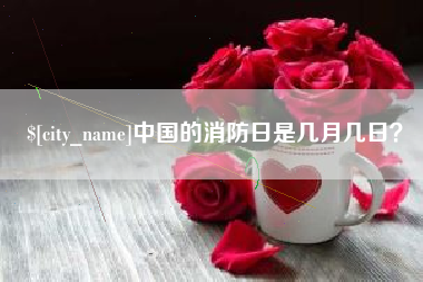 四川中国的消防日是几月几日？