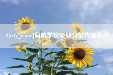 四川消防学校录取分数线是多少