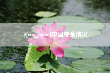 四川中国夺金情况