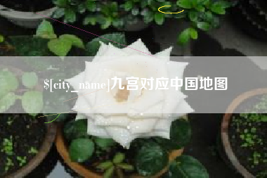 四川九宫对应中国地图