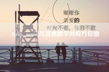 四川九宫格数字对应方位图