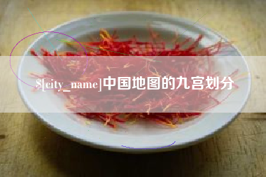 四川中国地图的九宫划分