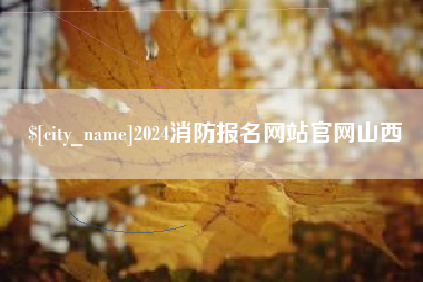四川2024消防报名网站官网山西