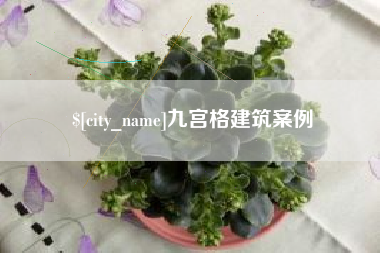 四川九宫格建筑案例