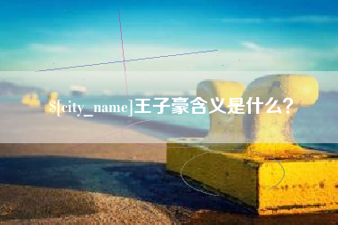 四川王子豪含义是什么？