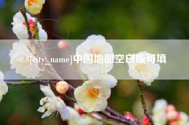 四川中国地图空白版可填