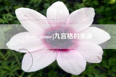 四川九宫格的来源