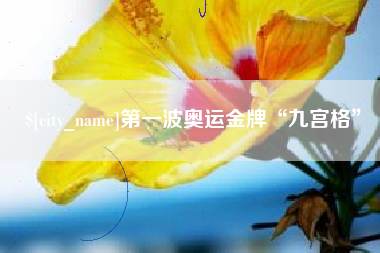 四川第一波奥运金牌“九宫格”
