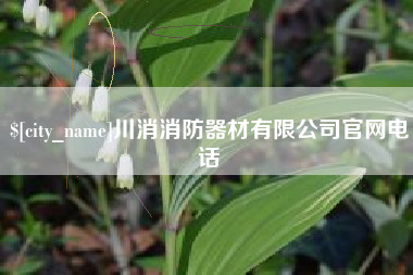 四川川消消防器材有限公司官网电话