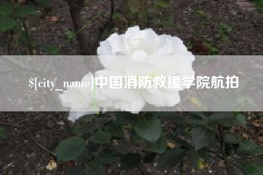 四川中国消防救援学院航拍